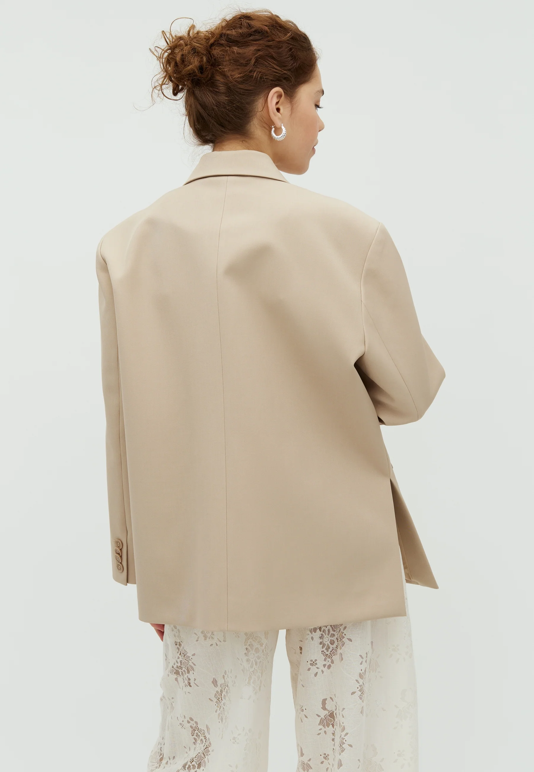 Amariella-M Blazer - Light Sand Melange - Image 4