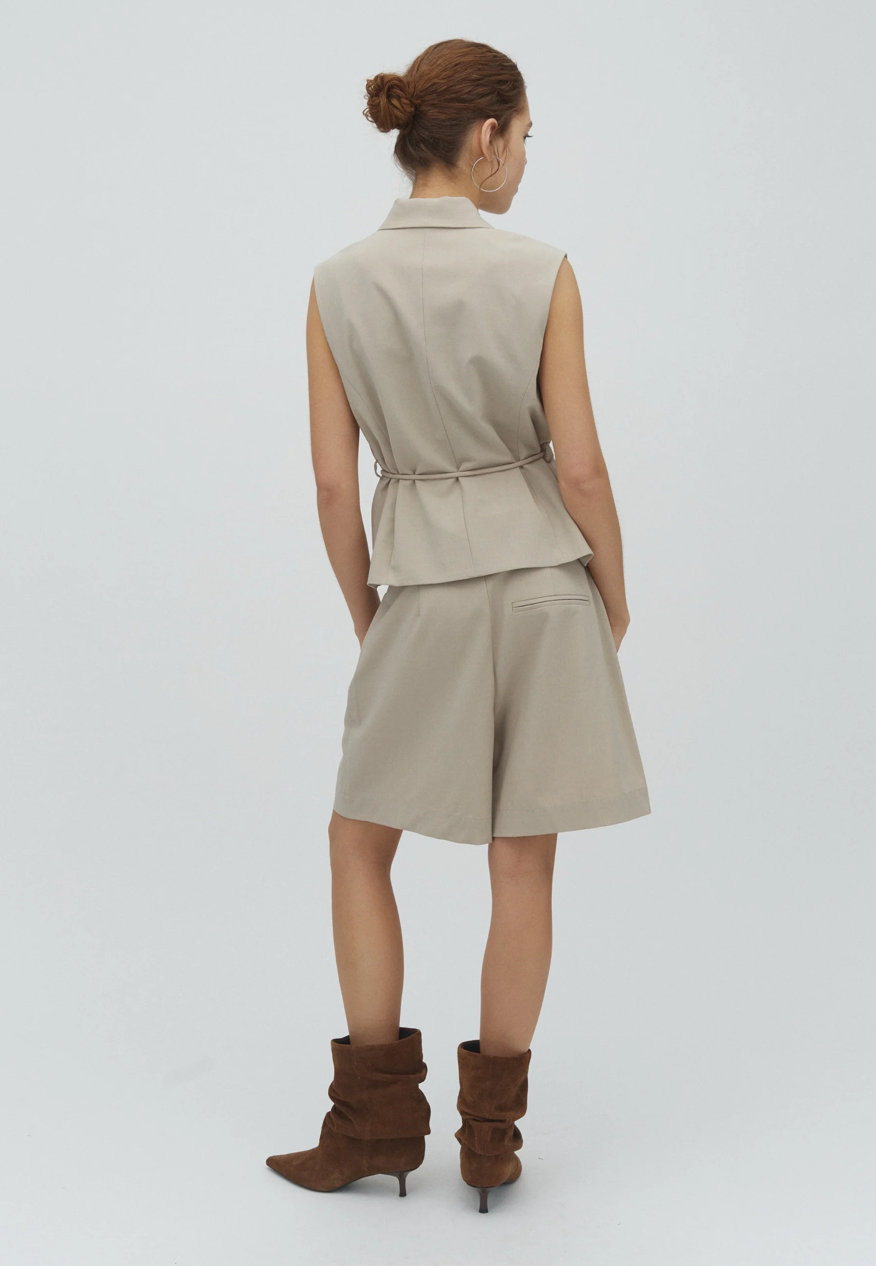Guri-M Shorts - Light Sand - Image 3