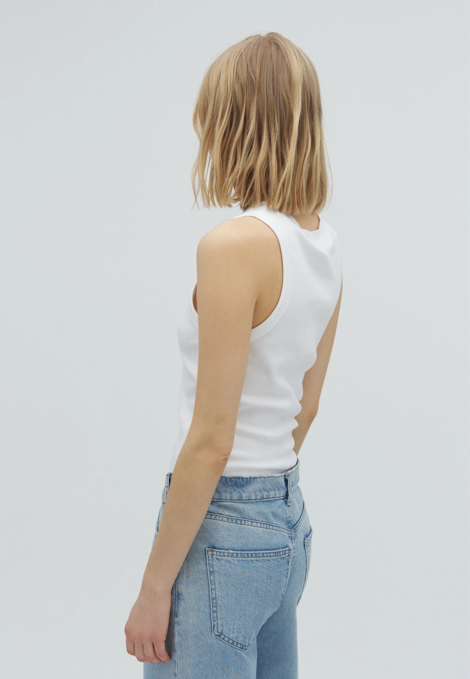 Jaxson V-M Top - White - Image 3