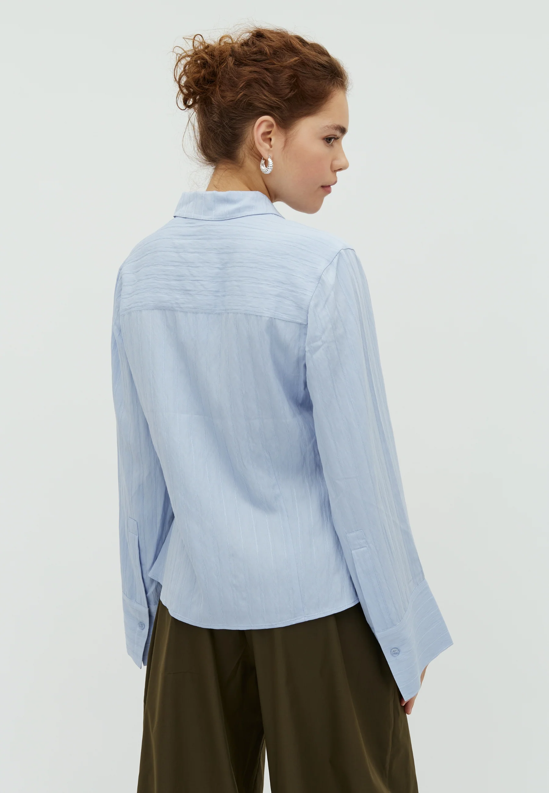Kalanna L-M Shirt - Blue Heron - Image 3