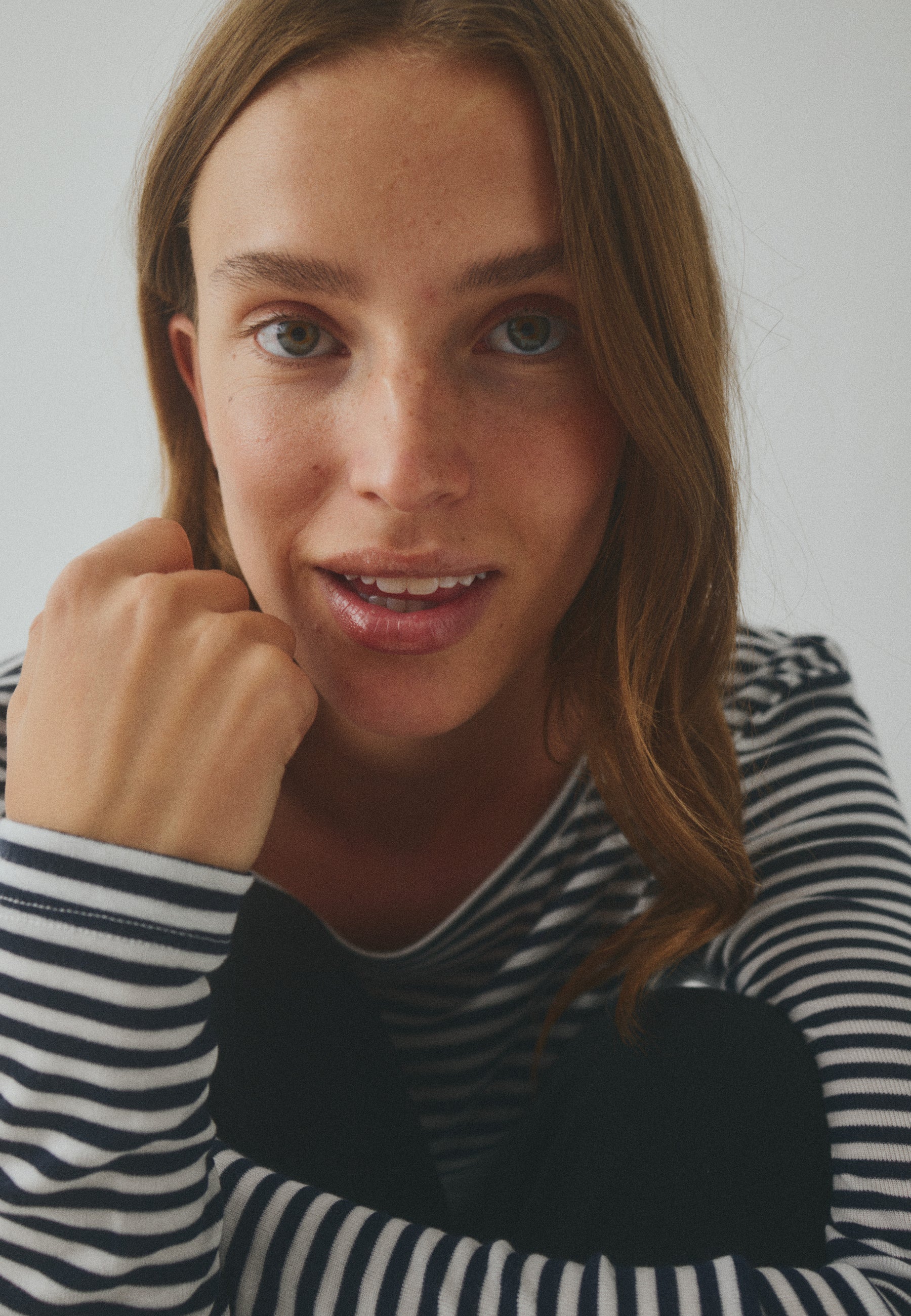 Lilita-M Blouse - Black Sugar Stripe - Image 6