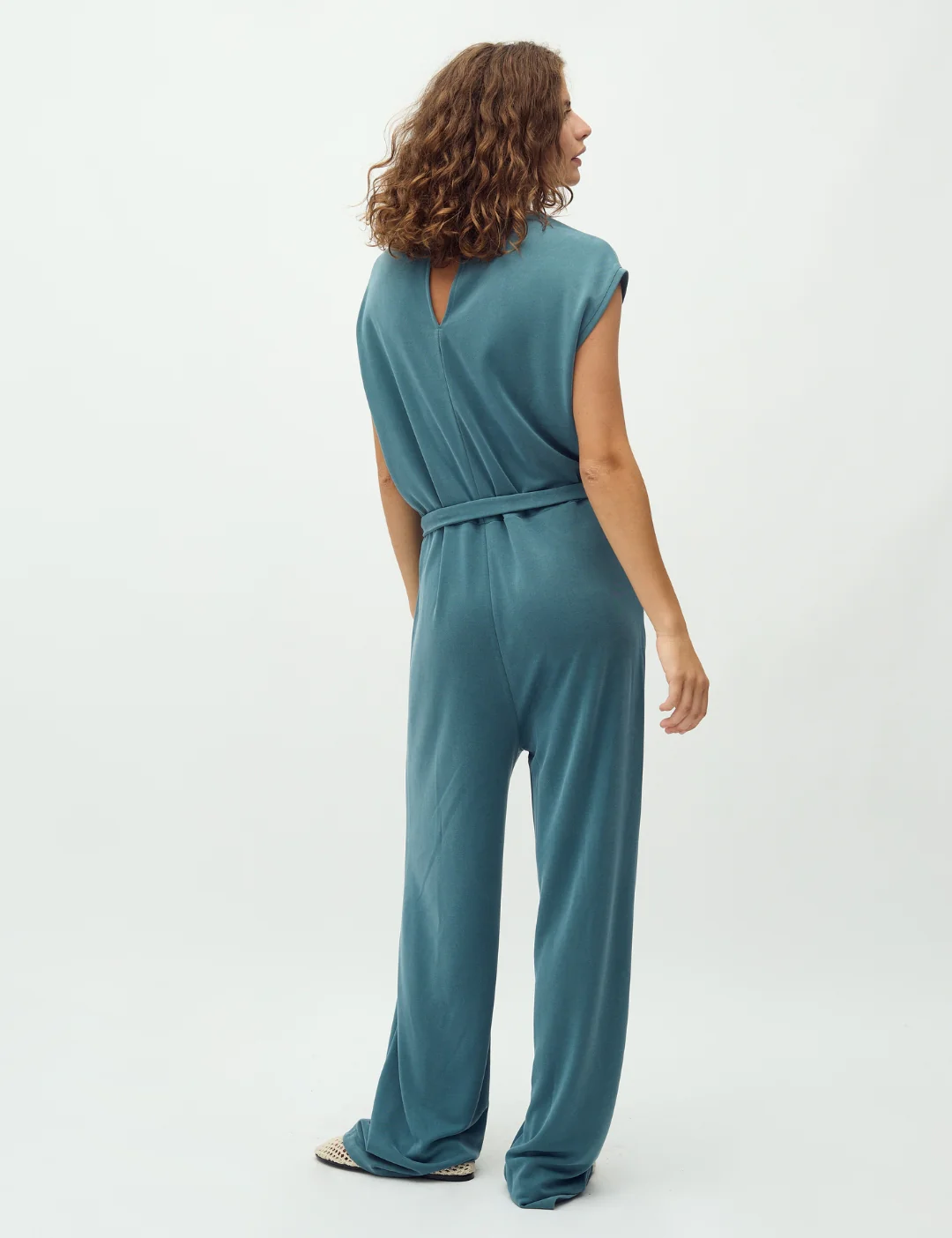 Loosey-M Jumpsuit - Mediterra - Image 4