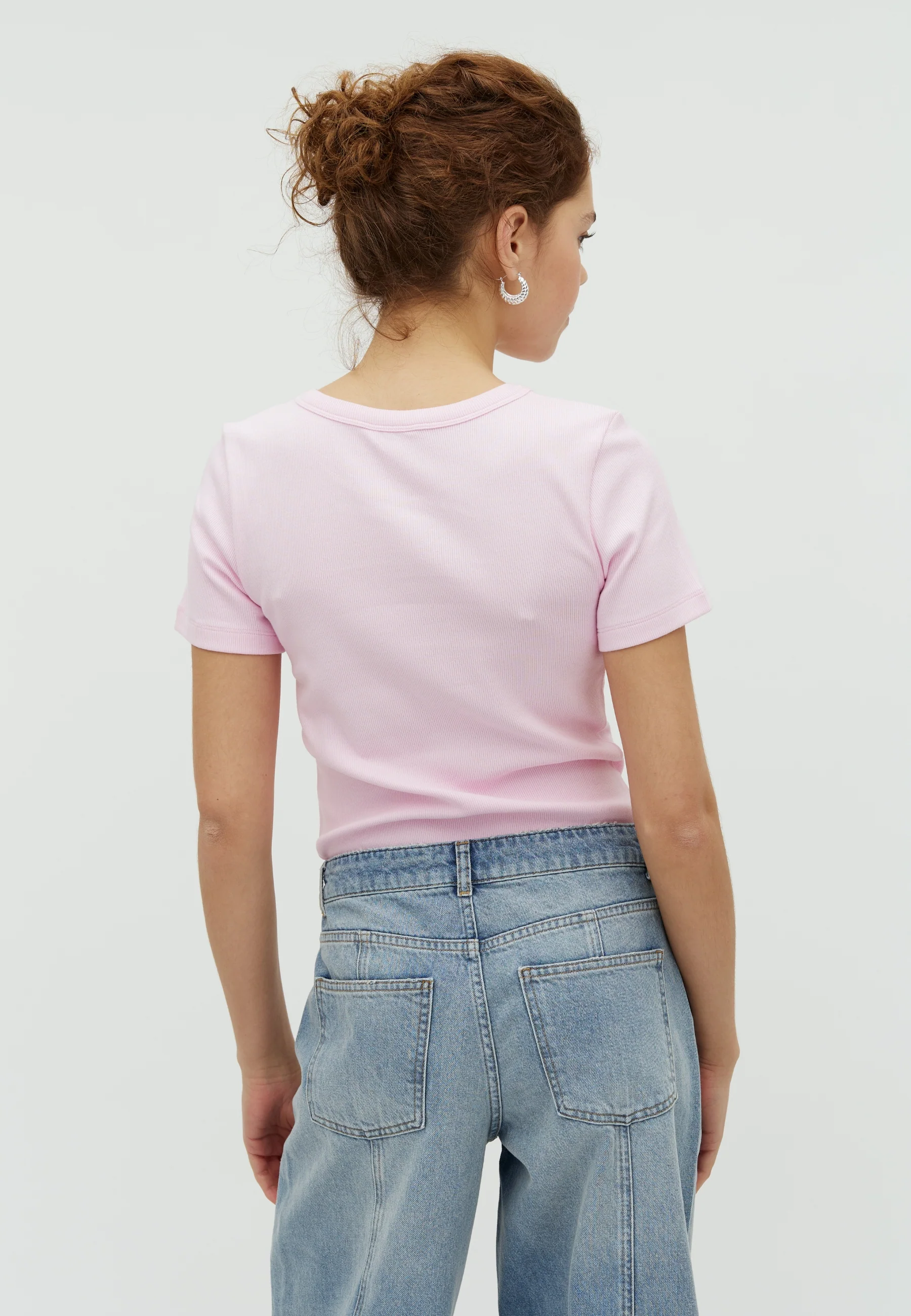 Otis-M T-shirt - Pale Rose - Image 3