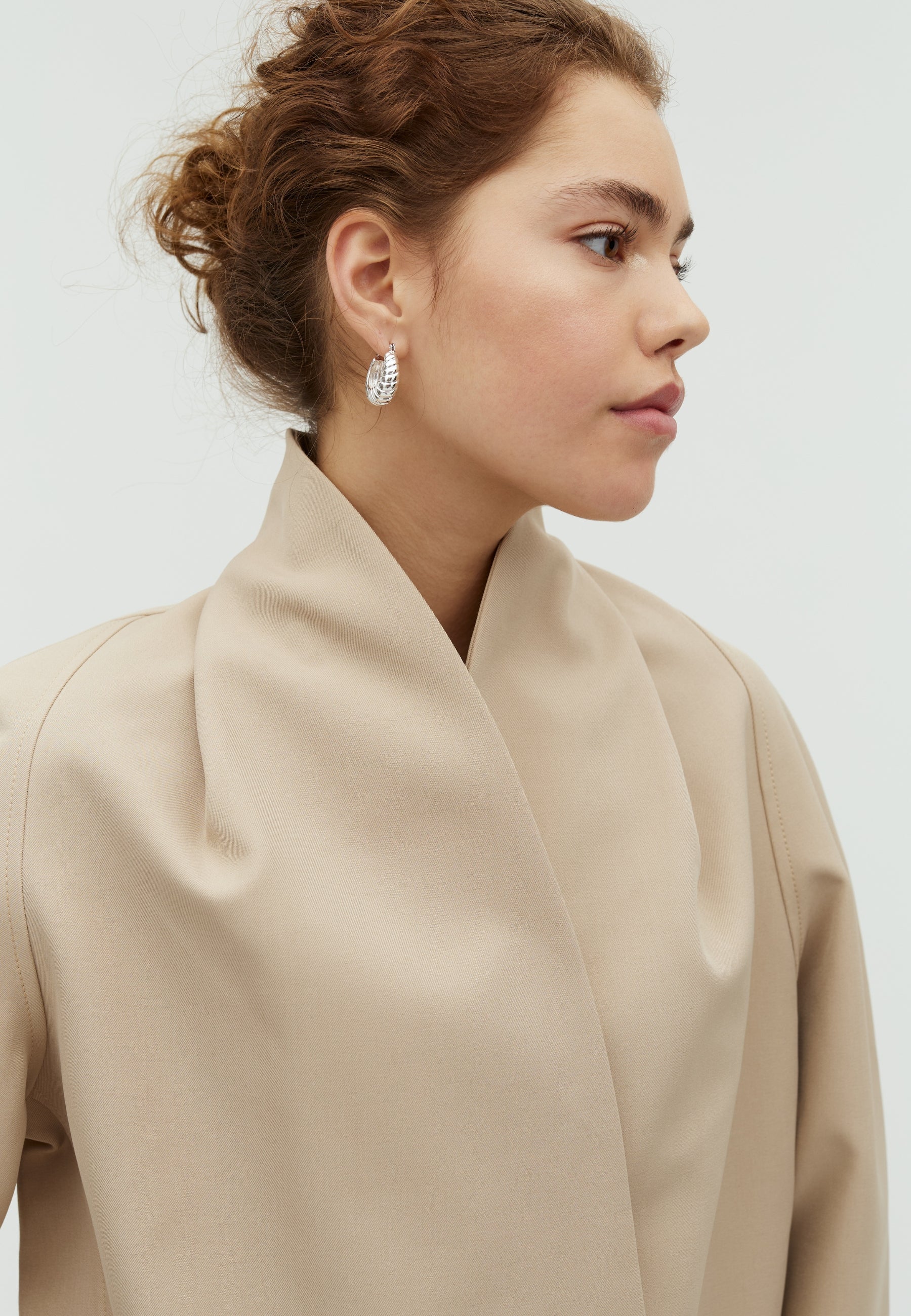 Paloa-M Jacket - Light Sand Melange - Image 3