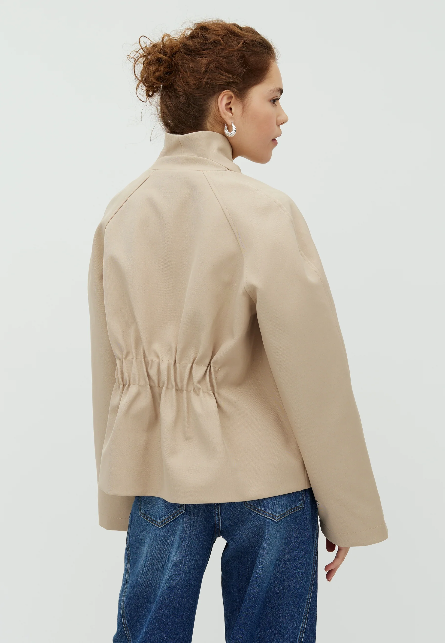 Paloa-M Jacket - Light Sand Melange - Image 4
