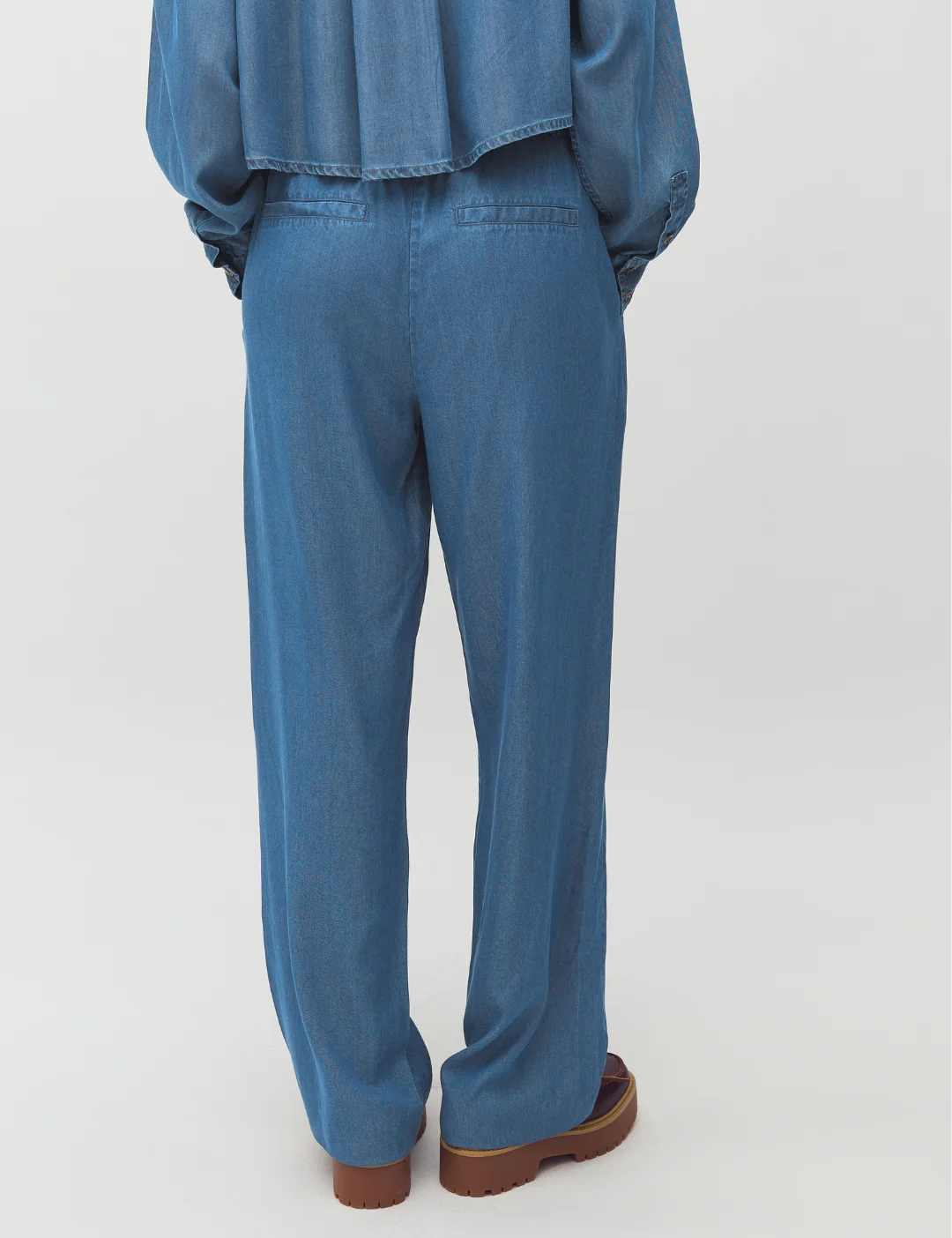 Phillipa-M Trousers - Mid Vintage Wash - Image 4