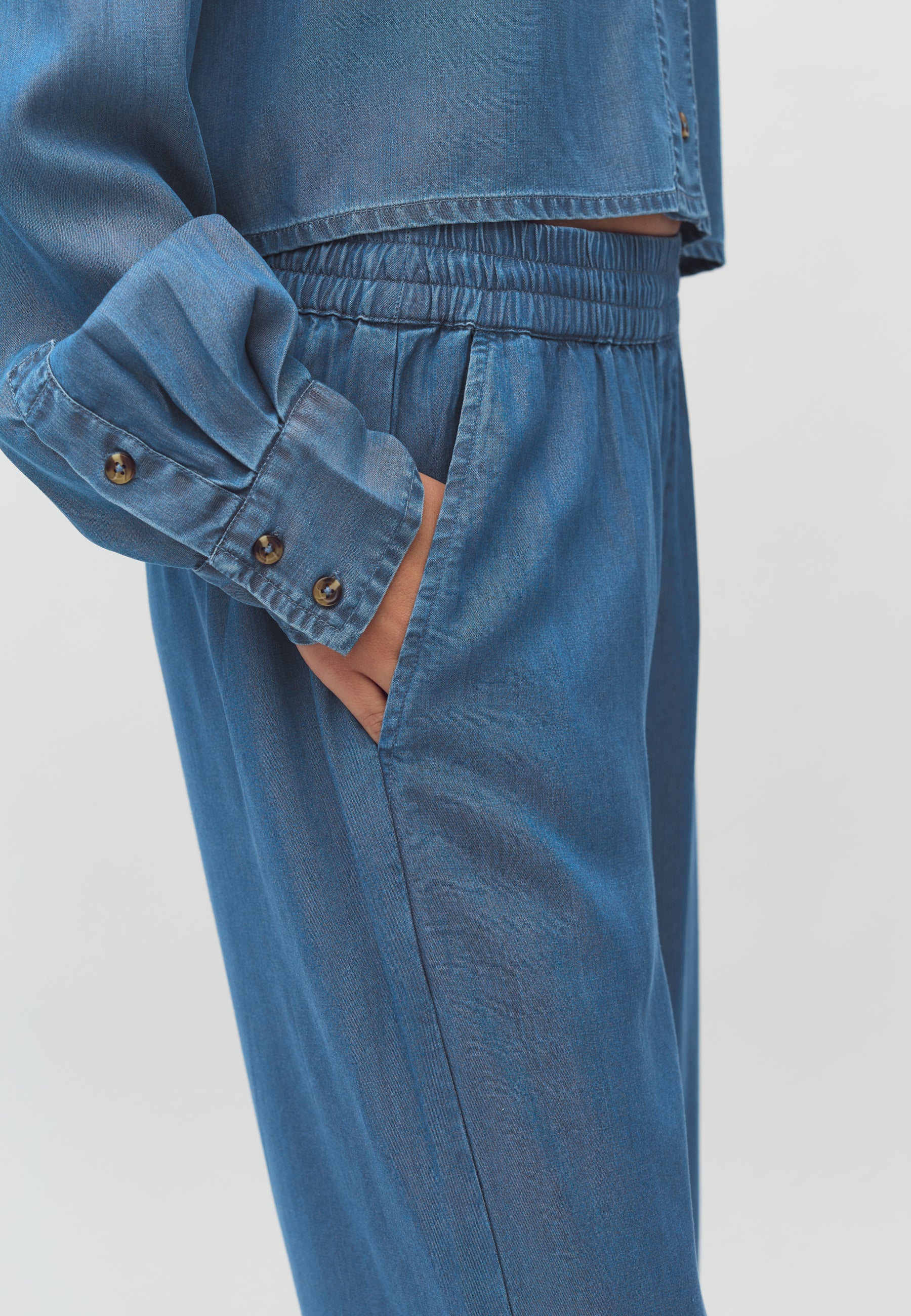 Phillipa-M Trousers - Mid Vintage Wash - Image 6
