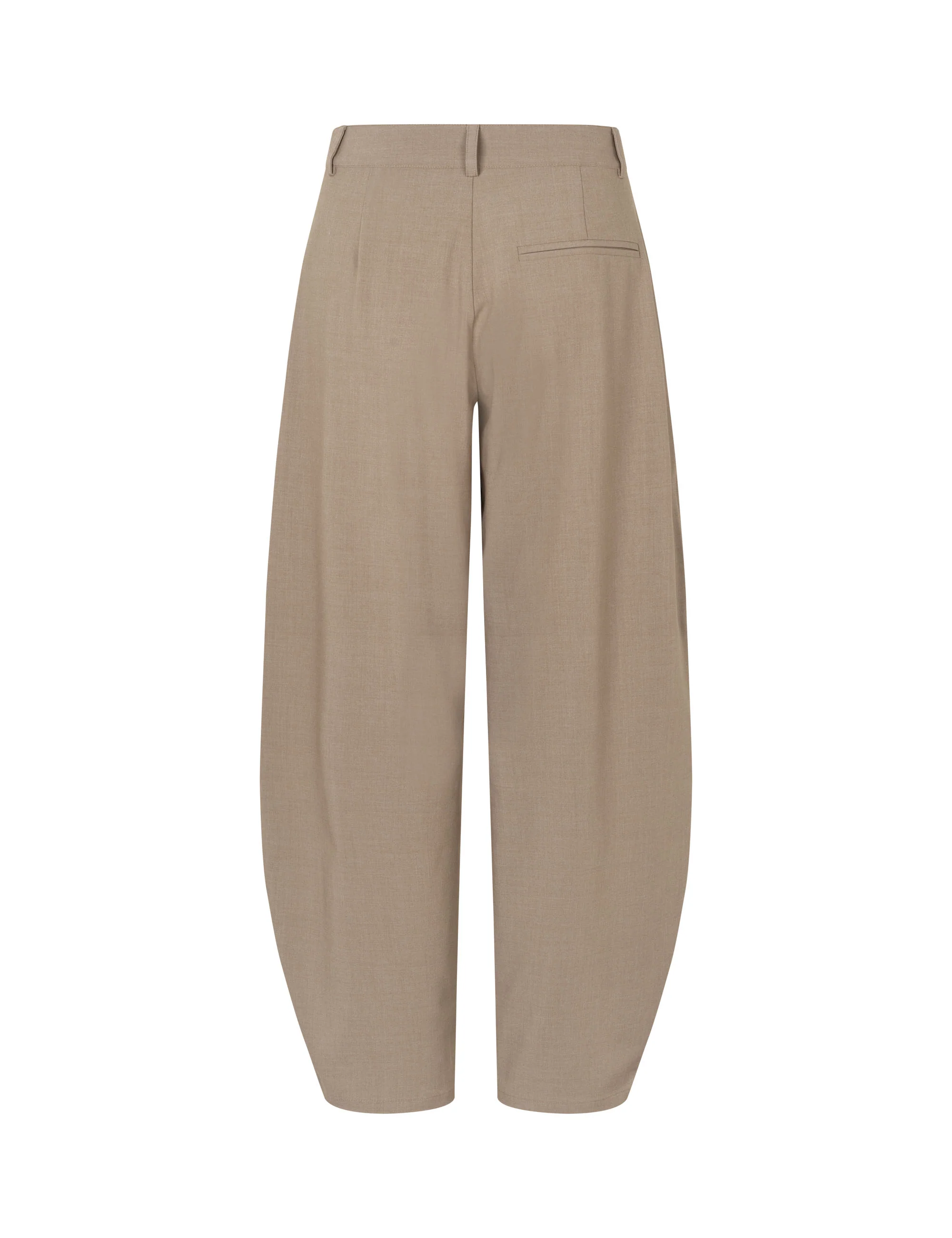 Pija-M Trousers - Timber Wolf Mel. - Image 3