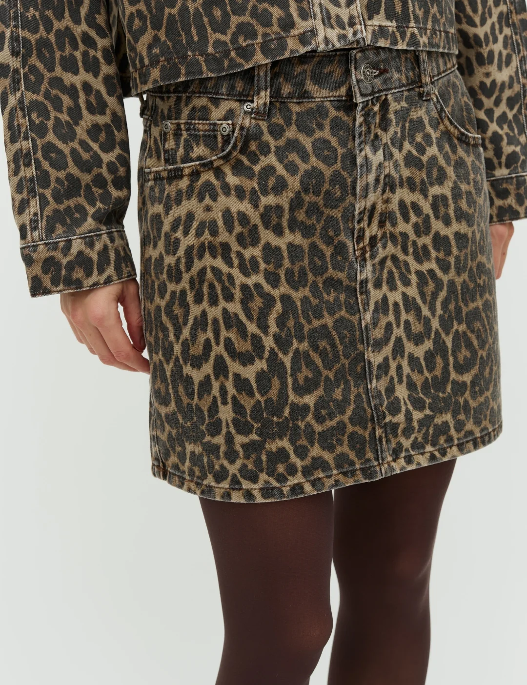 Sahara-M Skirt - Leopard Mist - Image 3