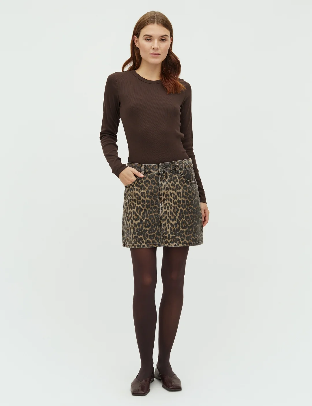 Sahara-M Skirt - Leopard Mist - Image 4